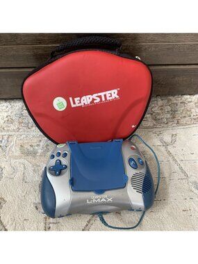 PARTS OR REPAIR ONLY LeapFrog Leapster L-Max Learning Game System With Case